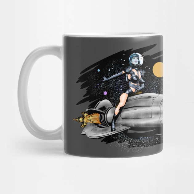 Retro Rocket Girl